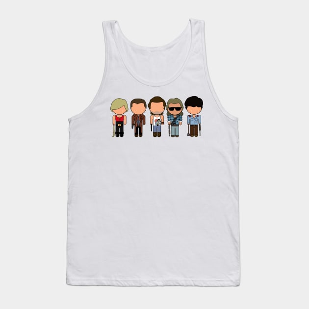 80s Cult Movie Icons - "Vector-Eds" Tank Top by TwistedKoala